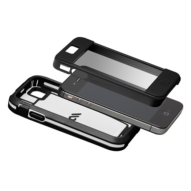 【iPhone4S/4 ケース】Case-Mate iPhone 4S / 4 Phantom Case, Black/Whitegoods_nameサブ画像