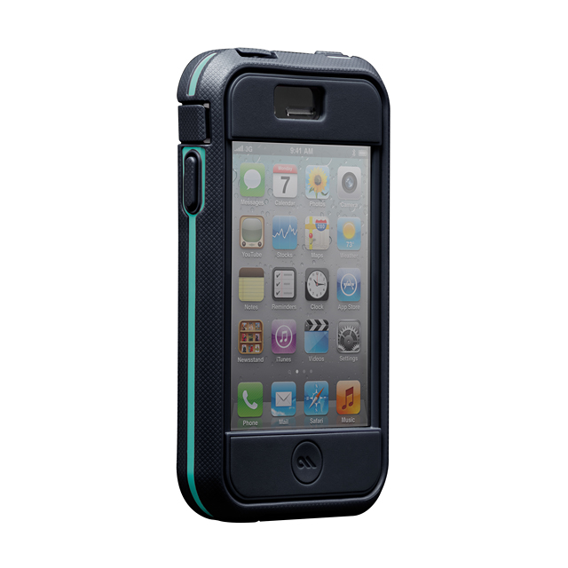 【iPhone4S/4 ケース】Case-Mate iPhone 4S / 4 Phantom Case, Navy/Aquagoods_nameサブ画像