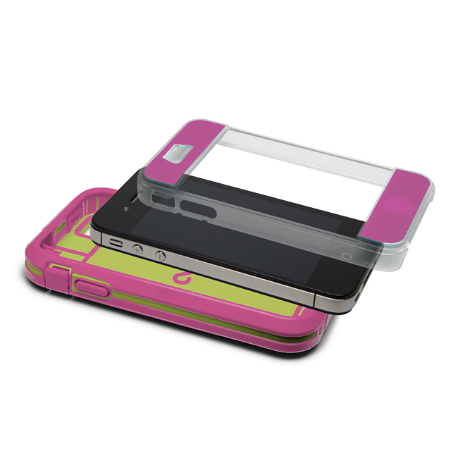 【iPhone4S/4 ケース】Case-Mate iPhone 4S / 4 Phantom Case, Raspberry/Limegoods_nameサブ画像