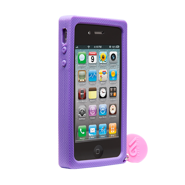 iPhone 4S / 4 Creatures： Delight Cupcake, Lolly Pop - Violetサブ画像