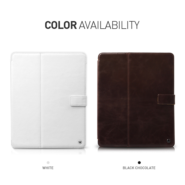 【iPad(第3世代) ケース】Masstige Block Folio ブラックチョコレートサブ画像