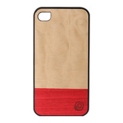 【iPhone4S/4 ケース】Real wood case H...