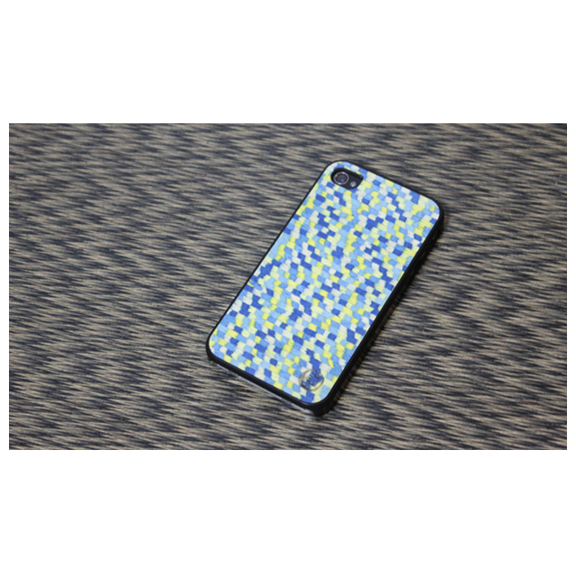 【iPhone4S/4 ケース】Real wood case Caleido Gogh Blue Touchgoods_nameサブ画像