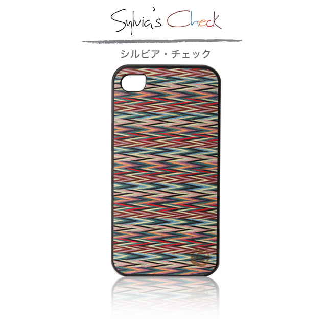 【iPhone4S/4 ケース】Real wood case Caleido Sylvia’s Checkgoods_nameサブ画像