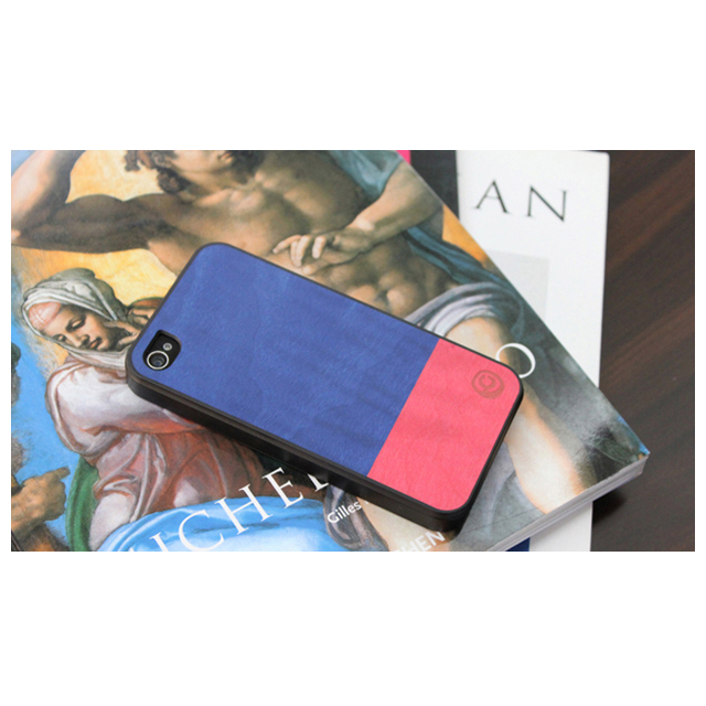 【iPhone4S/4 ケース】Real wood case Harmony Midnight Feverサブ画像