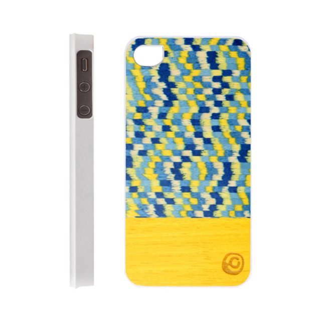 【iPhone4S/4 ケース】Real wood case Harmony Yellow Submarine Whitegoods_nameサブ画像