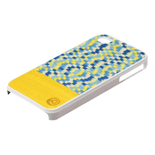 【iPhone4S/4 ケース】Real wood case Harmony Yellow Submarine Whiteサブ画像