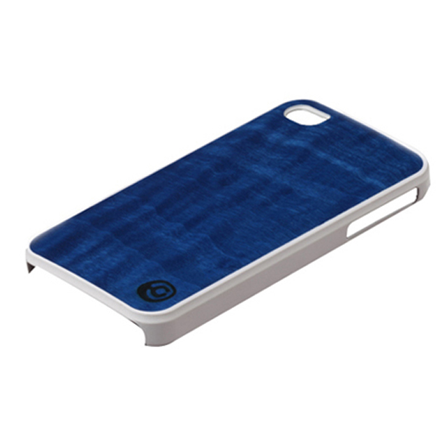 【iPhone4S/4 ケース】Real wood case Vivid Midnight Blue Whitegoods_nameサブ画像