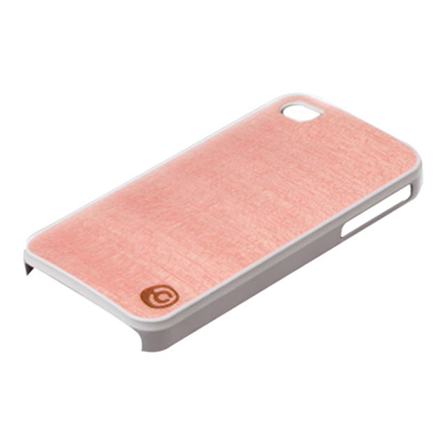 【iPhone4S/4 ケース】Real wood case Vivid Amapa Pink Whitegoods_nameサブ画像