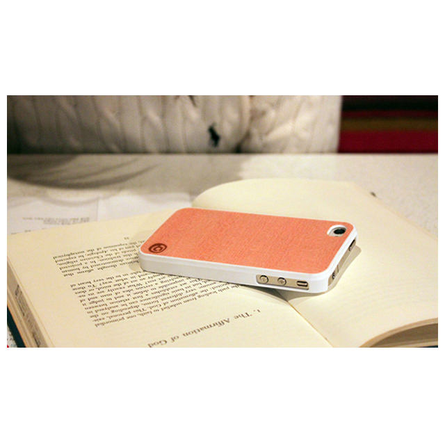 【iPhone4S/4 ケース】Real wood case Vivid Amapa Pink Whitegoods_nameサブ画像