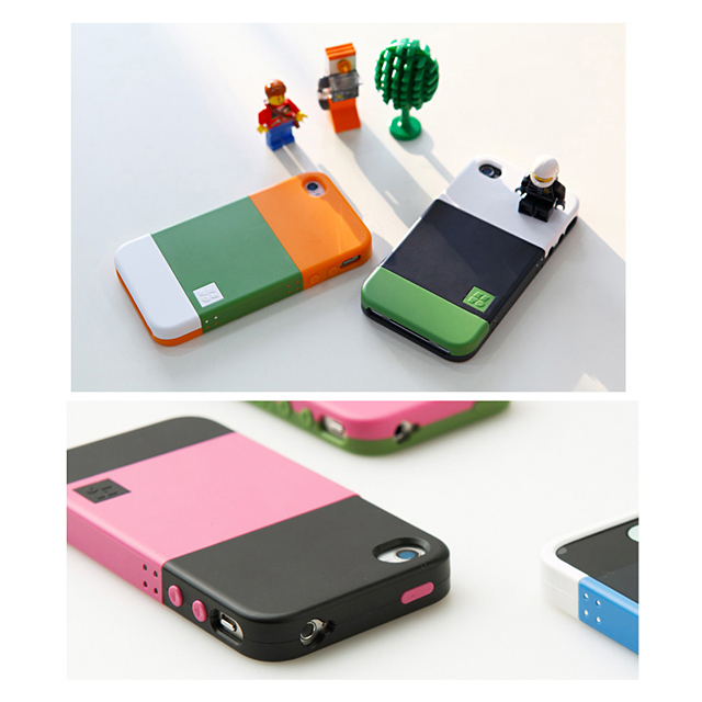 【iPhone4S/4 ケース】プラモデル型ケース Aパーツ ホワイトgoods_nameサブ画像