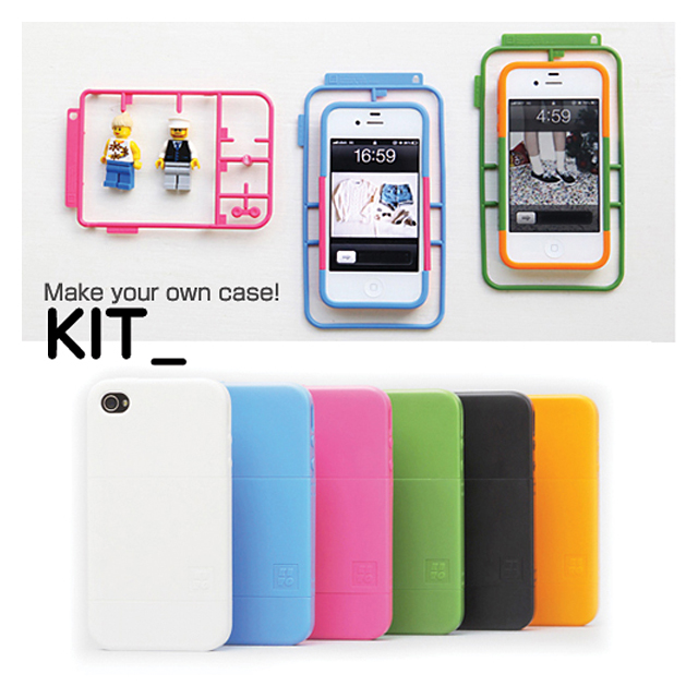 【iPhone4S/4 ケース】プラモデル型ケース Aパーツ ピンクgoods_nameサブ画像