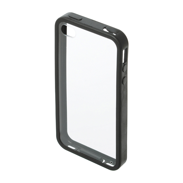 【iPhone4S/4 ケース】Zero 5 Pro Clear for iPhone 4/4S - Blackサブ画像