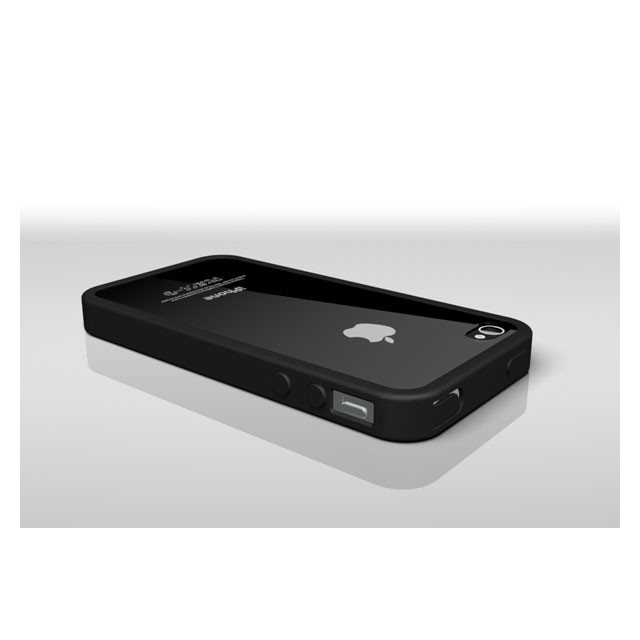 【iPhone4S/4 ケース】Zero 5 Pro Clear for iPhone 4/4S - Blackサブ画像