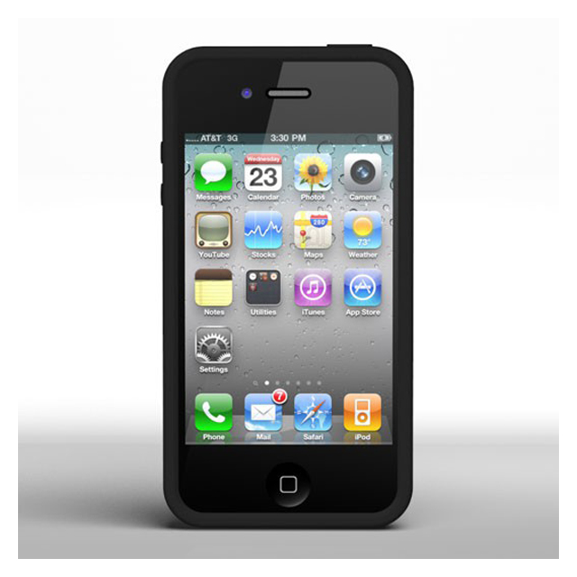 【iPhone4S/4 ケース】Zero 5 Pro Clear for iPhone 4/4S - Blackgoods_nameサブ画像