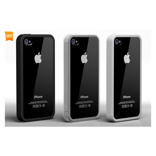 【iPhone4S/4 ケース】Zero 5 Pro Clear for iPhone 4/4S - Blackサブ画像