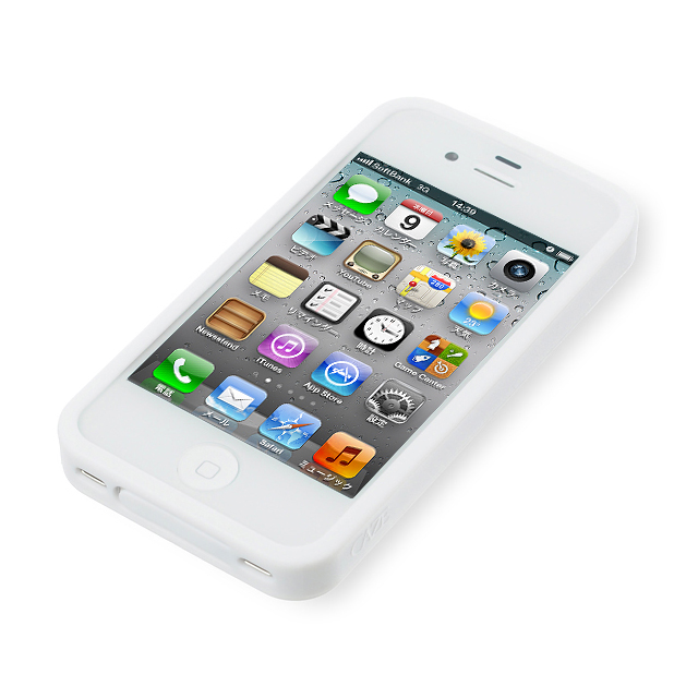 iPhone4S/4 ケース】Zero 5 Pro Clear for iPhone 4/4S - White CAZE