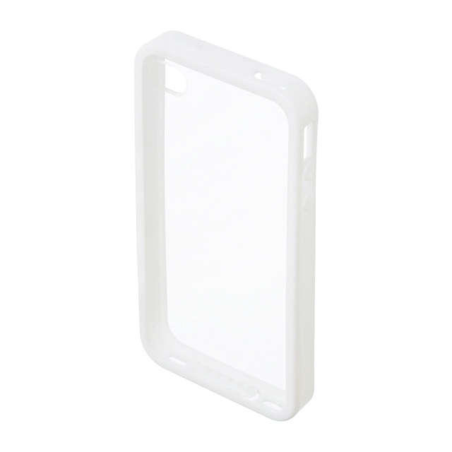 【iPhone4S/4 ケース】Zero 5 Pro Clear for iPhone 4/4S - Whiteサブ画像