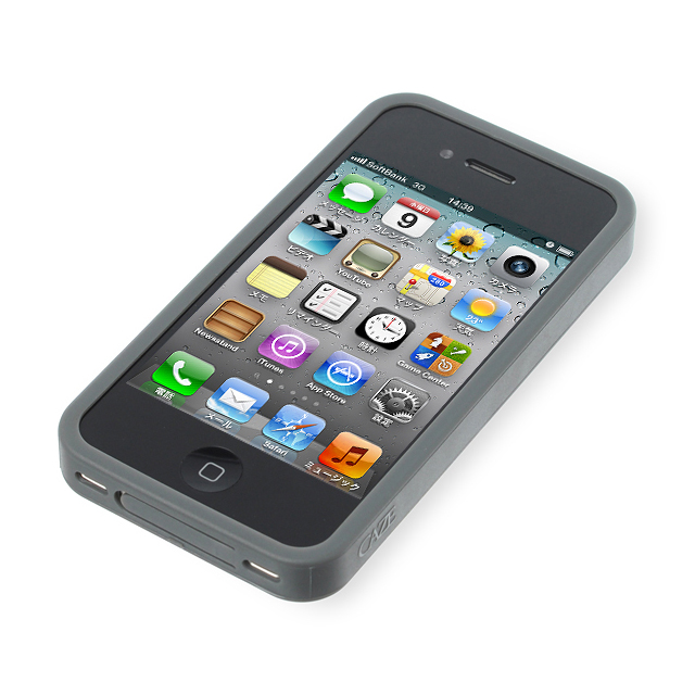 【iPhone4S/4 ケース】Zero 5 Pro Color for iPhone 4/4S - Blackサブ画像