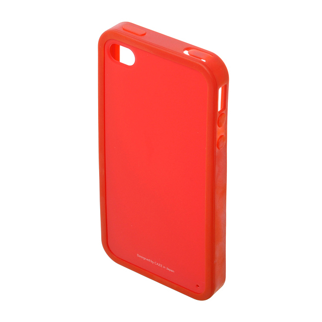 【iPhone4S/4 ケース】Zero 5 Pro Color for iPhone 4/4S - Redサブ画像