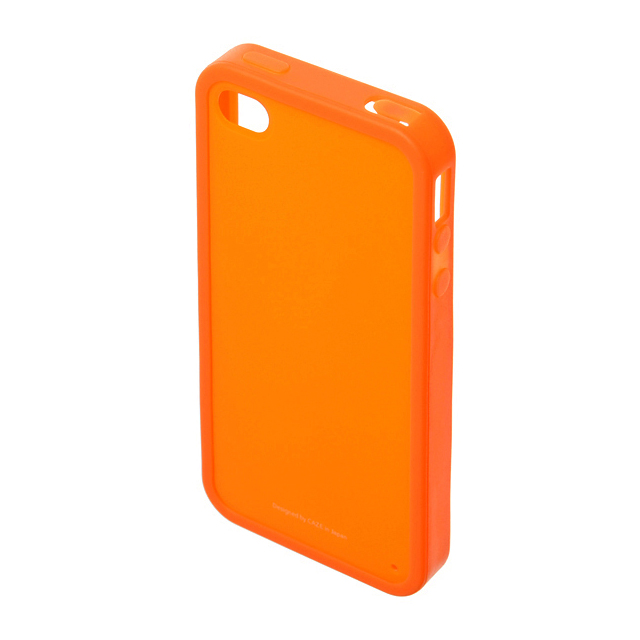 【iPhone4S/4 ケース】Zero 5 Pro Color for iPhone 4/4S - Orangeサブ画像