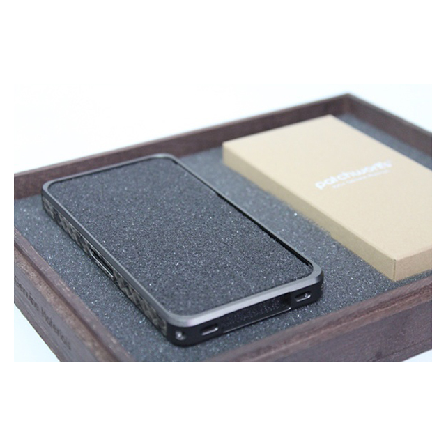 Alloy X Leather Bumper for iPhone 4/4S - Silverサブ画像