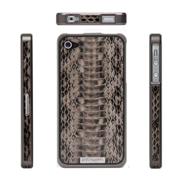 Alloy X Leather Bumper for iPhone 4/4S - Titaniumgoods_nameサブ画像