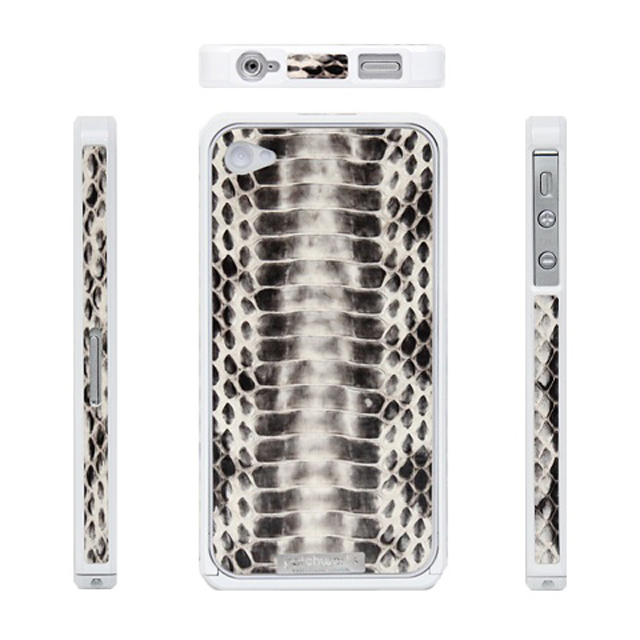 Alloy X Leather Bumper for iPhone 4/4S - Whiteサブ画像