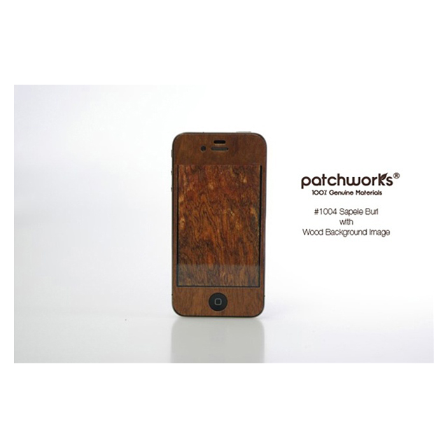 【iPhone4S/4】Naked Nature Collection for iPhone 4/4S - Sapele Burlgoods_nameサブ画像