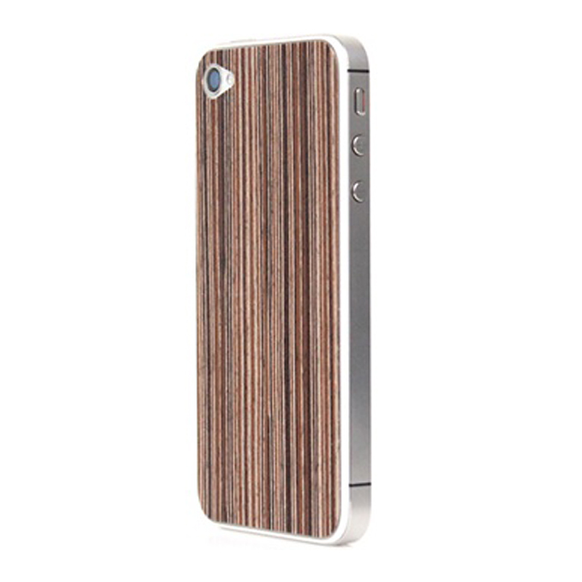 【iPhone4S/4】Naked Nature Collection for iPhone 4/4S - Ebony Thin Stripegoods_nameサブ画像