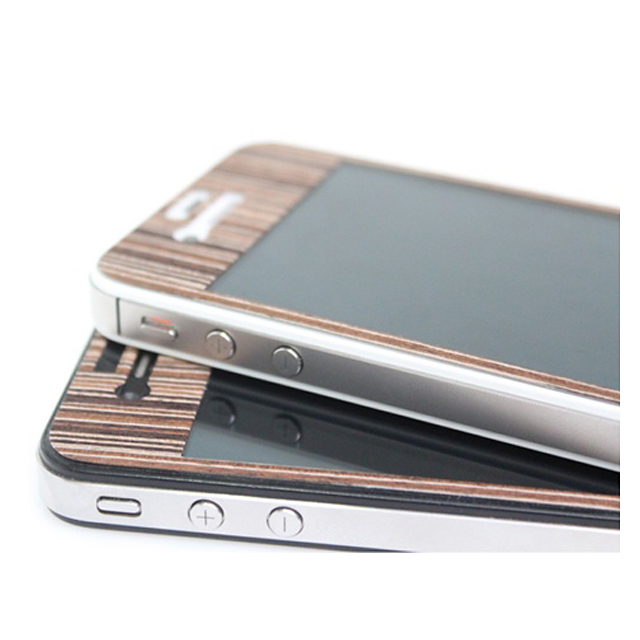 【iPhone4S/4】Naked Nature Collection for iPhone 4/4S - Ebony Thin Stripegoods_nameサブ画像