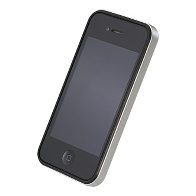 フラットバンパーセット for iPhone4S/4(シルバー)サブ画像