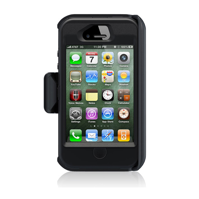 【iPhone4S/4 ケース】OtterBox Defender for iPhone 4S/4 Black/Max 4 Camoサブ画像