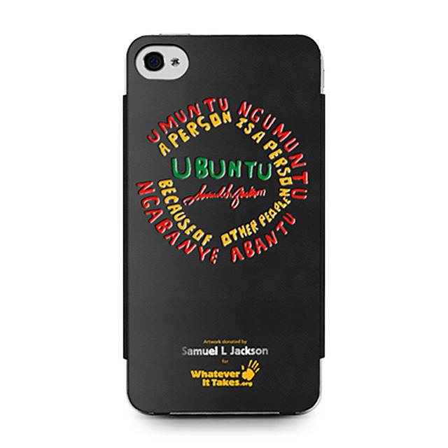 『Whatever It Takes』 iPhone 4S/4用プレミアムシグネチャーケース  【Samuel L Jackson】