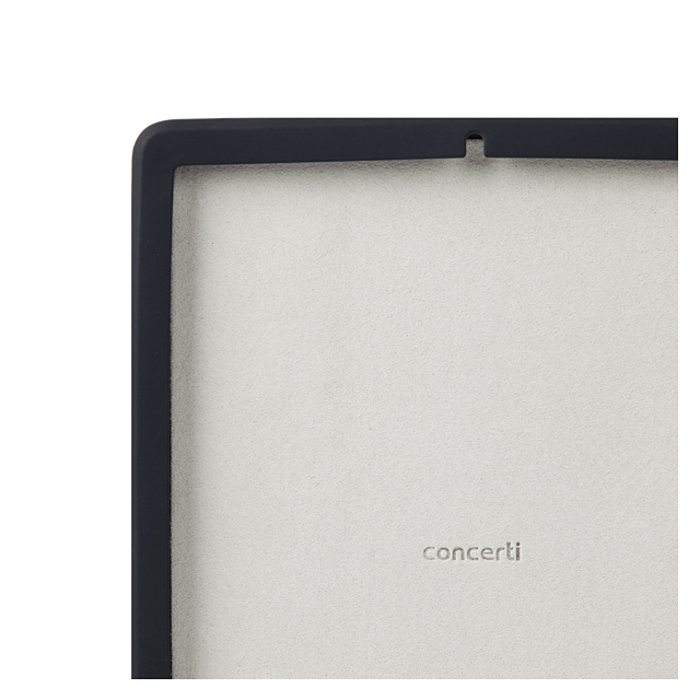 【iPad(第3世代/第4世代) ケース】concerti for iPad 3rd Metro Blackサブ画像