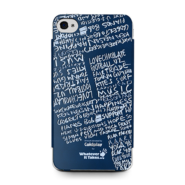 『Whatever It Takes』 iPhone 4S/4用プレミアムシグネチャーケース 【Coldplay】