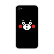 【iPhone4S/4 ケース】くまモンの顔だモン!(タテバージ...