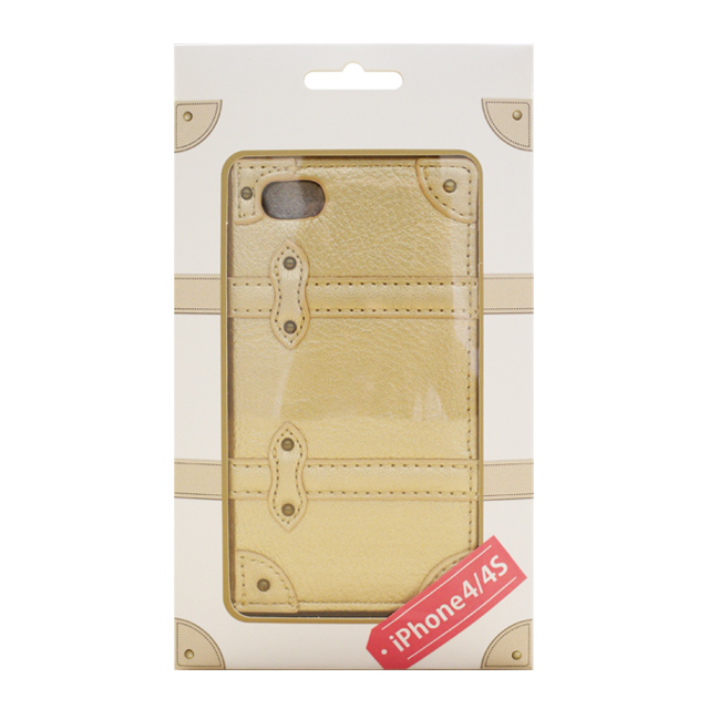 【限定】【iPhone ケース】Trolley Case for iPhone4/4S (ゴールド)goods_nameサブ画像