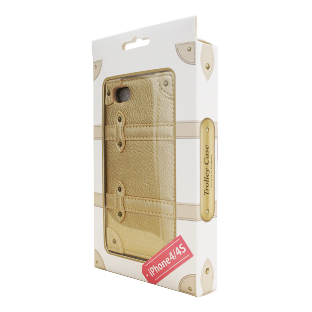 【限定】【iPhone ケース】Trolley Case for iPhone4/4S (ゴールド)goods_nameサブ画像