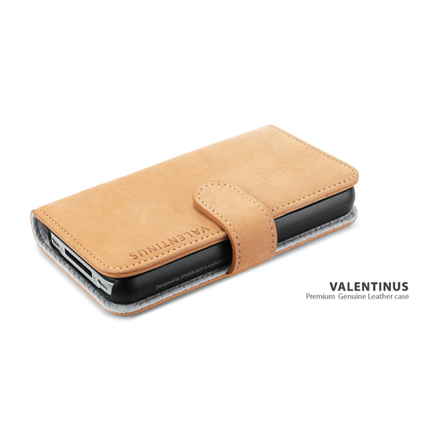 【iPhone4S/4 ケース】SPIGEN SGP Diary type Case Valentinus Vintage Edition Brown for iPhone4S/4サブ画像