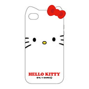 【iPhone4S/4 ケース】ハローキティ iPhone4/4S共用 キャラクターソフトジャケット