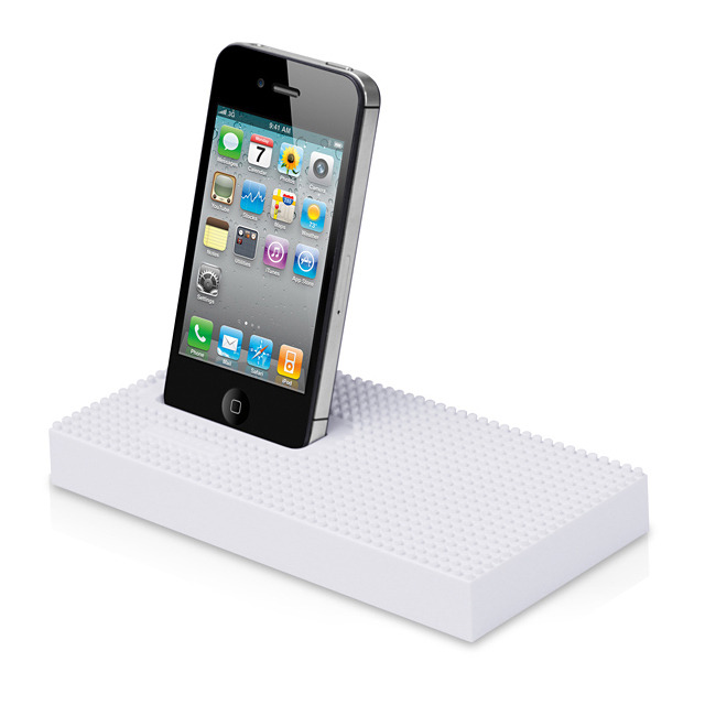 【iPhone iPod】essential TPE nanoblock Universal Dock ホワイト