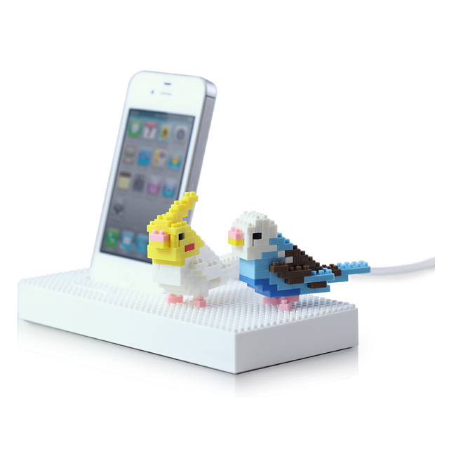 【iPhone iPod】essential TPE nanoblock Universal Dock ホワイトgoods_nameサブ画像