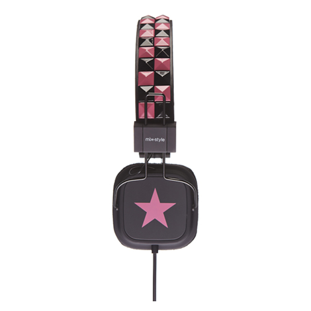 studs headphones star-BK/PKサブ画像