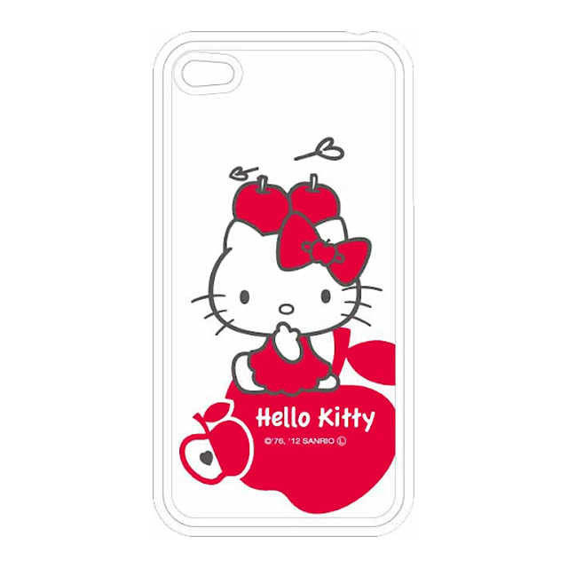 【iPhone4S/4 ケース】サンリオ iPhone4/4S共用 キャラクタークリアジャケット SAN-121KTA