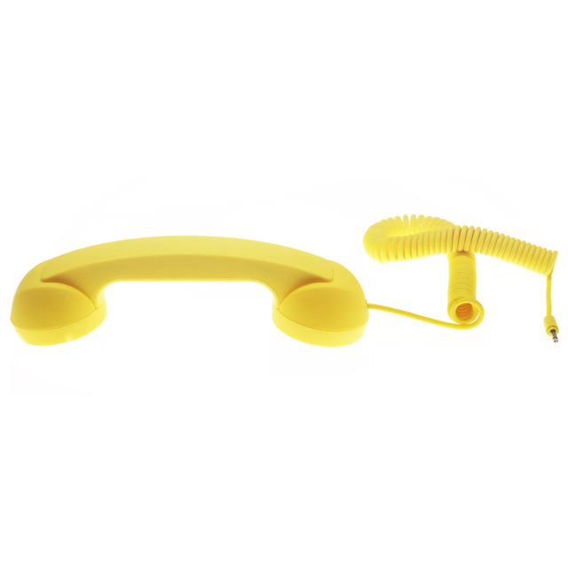 POP PHONE - RETRO HANDSET イエロー