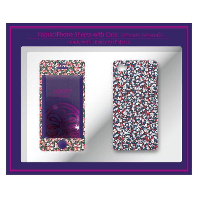 【iPhone4S/4 スキンシール】Fabric iPhone Sheets?with Case Pepper iPhone4S/4サブ画像