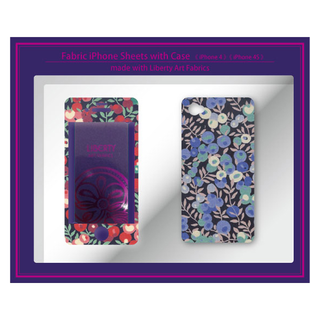 【iPhone4S/4 スキンシール】Fabric iPhone Sheets?with Case Wiltshire iPhone4S/4goods_nameサブ画像