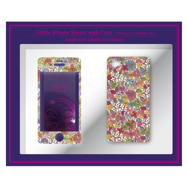 【iPhone4S/4 スキンシール】Fabric iPhone Sheets?with Case Pebble iPhone4S/4goods_nameサブ画像