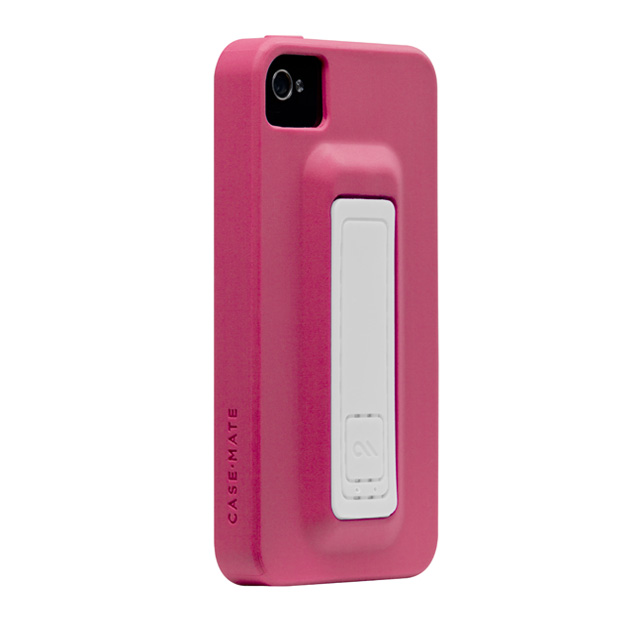 【iPhone ケース】iPhone 4S / 4 Snap Case, Lipstick Pink/Whiteサブ画像